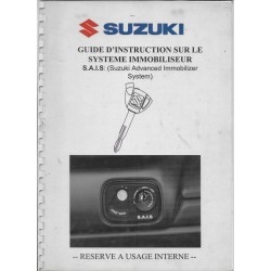 Manuel instructions S.A.I.S SUZUKI de 2005