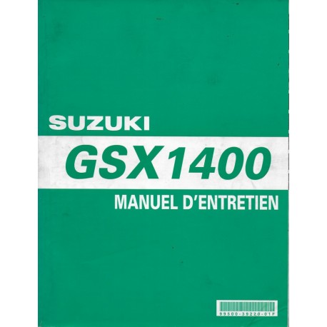 Manuel atelier SUZUKI GSX 1400K2  de 2002