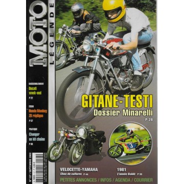 MOTO LEGENDE N° 127 Septembre 2000