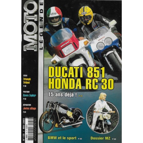 MOTO LEGENDE N° 135 ma1 2003