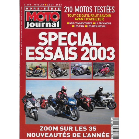 MOTO JOURNAL Hors Série  ETE 2003
