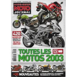 MOTO JOURNAL toutes les motos 2003