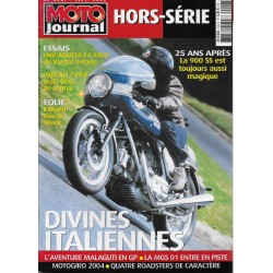 MOTO JOURNAL Hors Série "Divines italiennes" (08/09/2004)