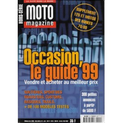 MOTO MAGAZINE GUIDE OCCASION 1999
