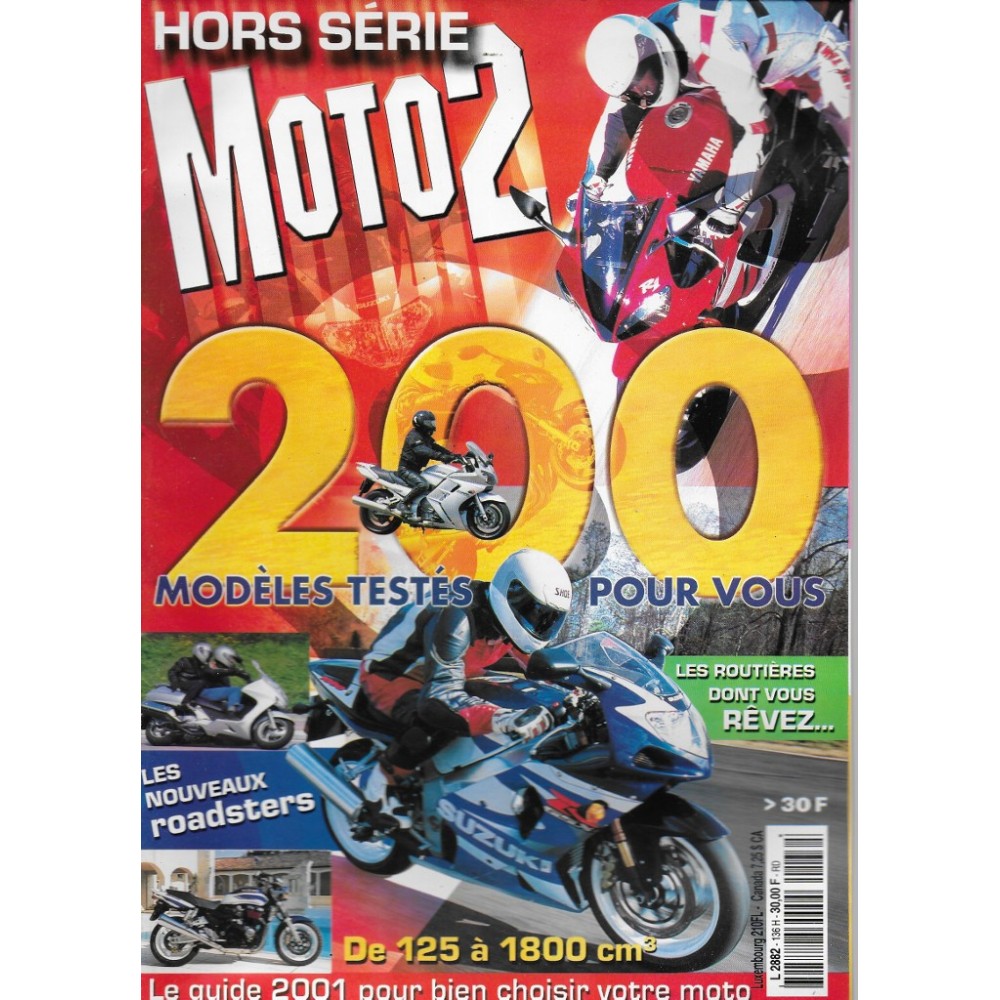 MOTO 2 HS Guide 2001: 200 motos testées 