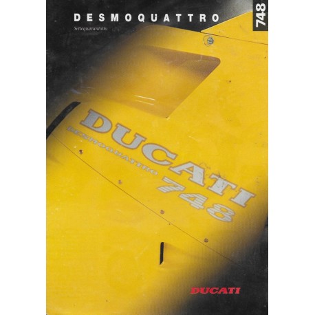 DUCATI prospectus Ducati 748 de 1995