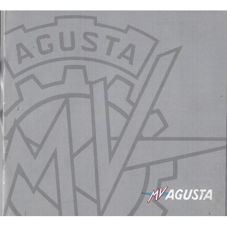 Catalogue MV Agusta gamme 2003-2004