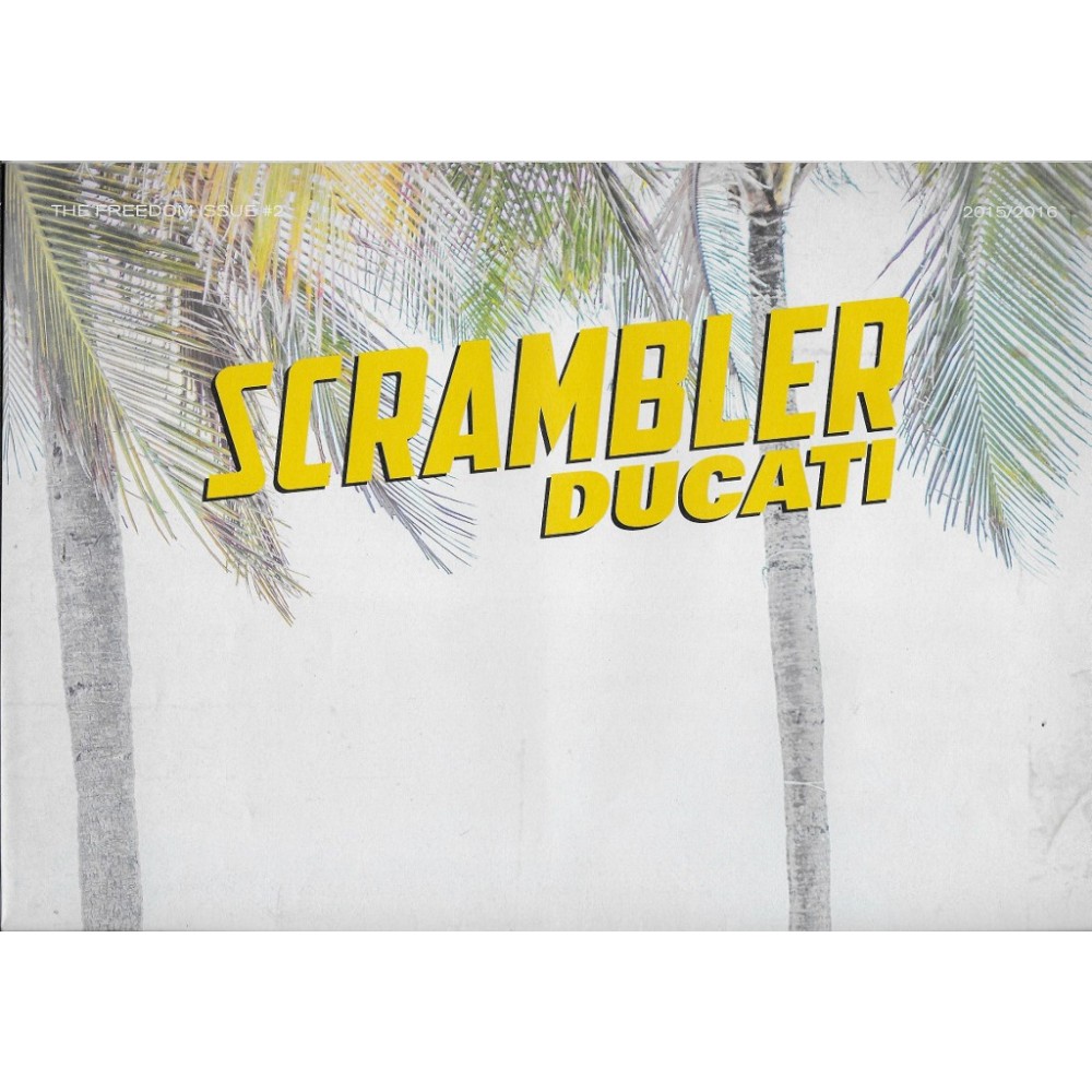 Catalogue DUCATI gamme Scrambler 2015-2016