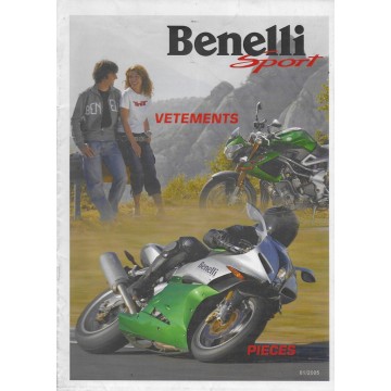 Catalogue Benelli vêtements et pièces de 2005