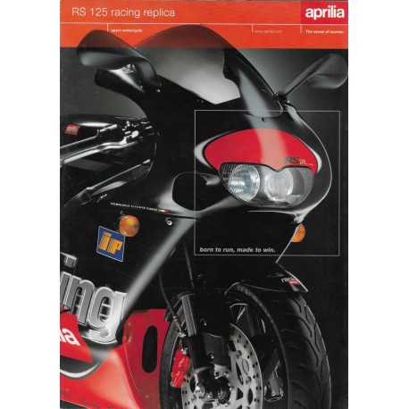 Prospectus Aprilia RS 125 Racing Replica