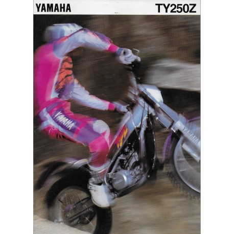 Prospectus YAMAHA TY 250 Z de 1995
