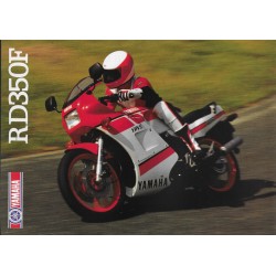 Prospectus YAMAHA RD 350 F (1988)