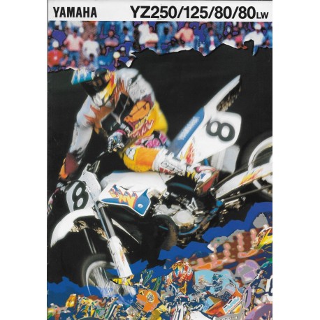 Catalogue YAMAHA YZ 250 / 125 / 80 / 80LW de 1994