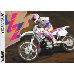 Catalogue YAMAHA YZ 250 / 125 / 80 de 1994
