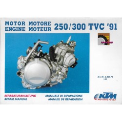 KTM 250 / 300 TVC de 1991 (manuel atelier)