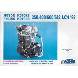 KTM 350 / 400 / 600 / 612 LC4 de 1993 (manuel atelier moteur)
