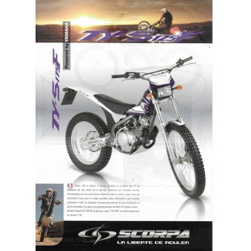 SCORPA (catalogue de 5 prospectus de la gamme)