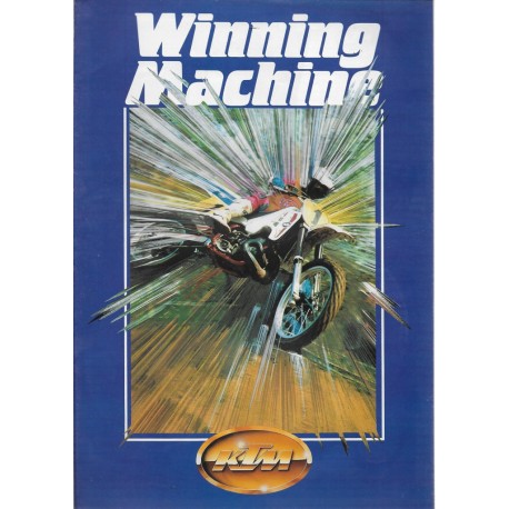 KTM 1987 (prospectus de la gamme Cross)