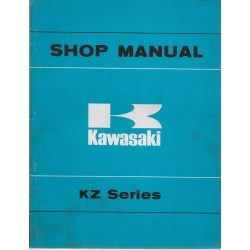 KAWASAKI KZ 400 bicylindre (manuel atelier mars 1974)