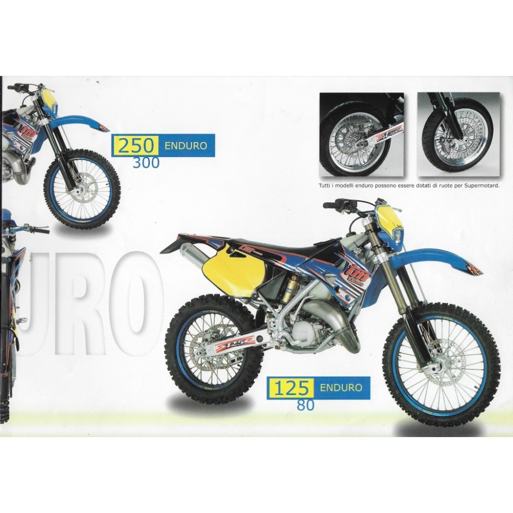 TM Racing (prospectus de la gamme Enduro)