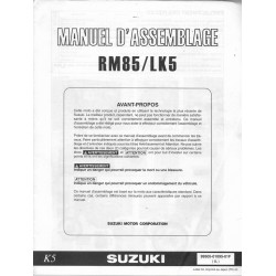 SUZUKI RM 85 / LK 5 2005 (manuel assemblage 07 / 2004)