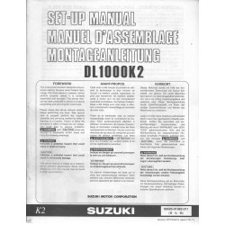 SUZUKI DL 1000 K2 de 2002 (manuel assemblage 01 / 2002)