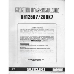 SUZUKI UH 125 K7 / 200 K7 de 2007 (manuel assemblage 09 / 2006)