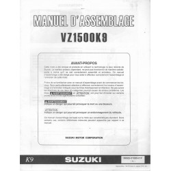 SUZUKI VZ 1500 K9 de 2009 (manuel assemblage)