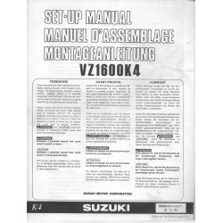 SUZUKI VZ 1600 K4 de 2004 'manuel assemblage 09 / 2003)