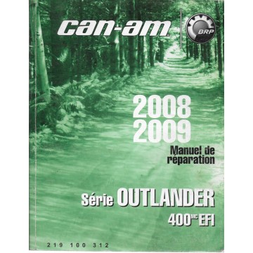 CAN-AM Quad Outlander 400 mc EFI de 2008-2009