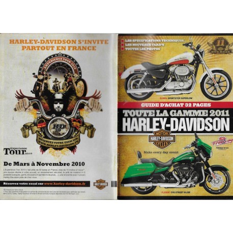 Harley-Davidson de 2011 (Catalogue Freeway)