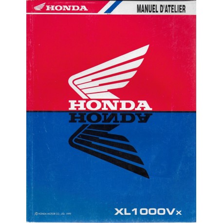 HONDA XL 1000 Vx (Manuel atelier 12 / 1998)