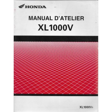 HONDA XL 1000 V  (Manuel atelier 05 / 2003 + 04 / 2004)