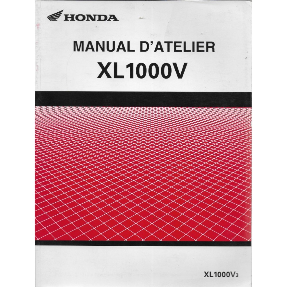 HONDA XL 1000 V  (Manuel atelier 05 / 2003 + 04 / 2004)