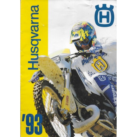 HUSQVARNA 1993 (Prospectus de la gamme 1993)
