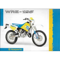HUSQVARNA WRE-125 (Prospectus anglais / italien)