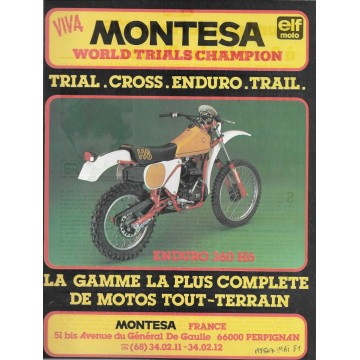 MONTESA 350 H6 Enduro (Publicité Moto-Journal)