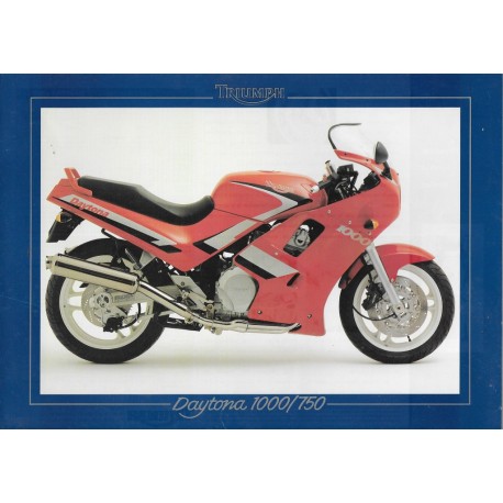 TRIUMPH DAYTONA 1000 / 750 (Prospectus)