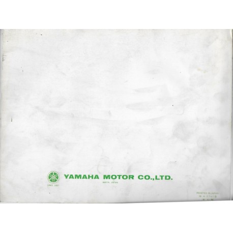 YAMAHA  TY 50 / TY 50  M