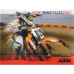 KTM gamme sport Minicyles de 2007 (catalogue)