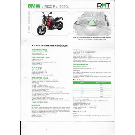 Bmw F R De Fiche Revue Moto Technique