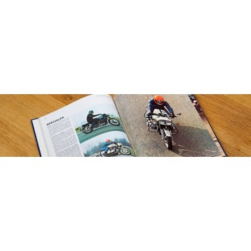 Beaux livres spécialisés sur les marques motos, les pilotes, les circuits et tout ce qui traite de la moto