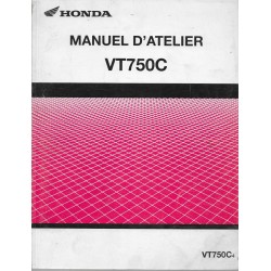 HONDA VT 750 C4 de 2004 (Manuel atelier de base 12 / 2003)