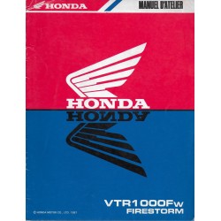 HONDA VTR 1000 Fw de 1998  (Additif septembre 1997)