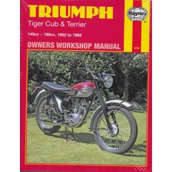TRIUMPH Tiger Cub & Terrier (Manuel atelier 1952 à 1968)