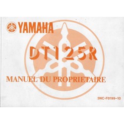YAMAHA DT 125 R (type 3NC mars 1989)