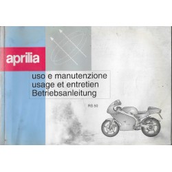 Manuel utilisateur Aprilia 50 RS