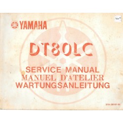 YAMAHA  DT 80 LC