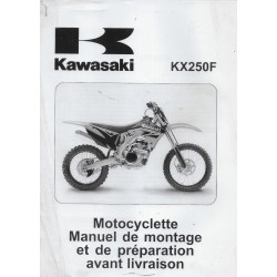 Kawasaki KX 250 F de 2010 (Manuel assemblage 07 / 2009)
