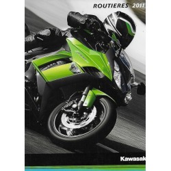 Kawasaki catalogue routières 2011  (catalogue neuf)